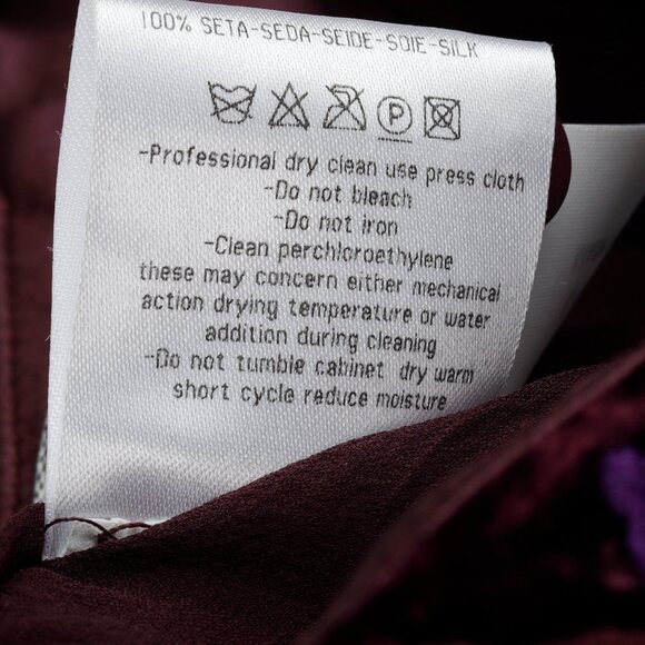 Giorgio Armani AW/06 Runway Velvet Silk Frill Skirt - Picture 12 of 12